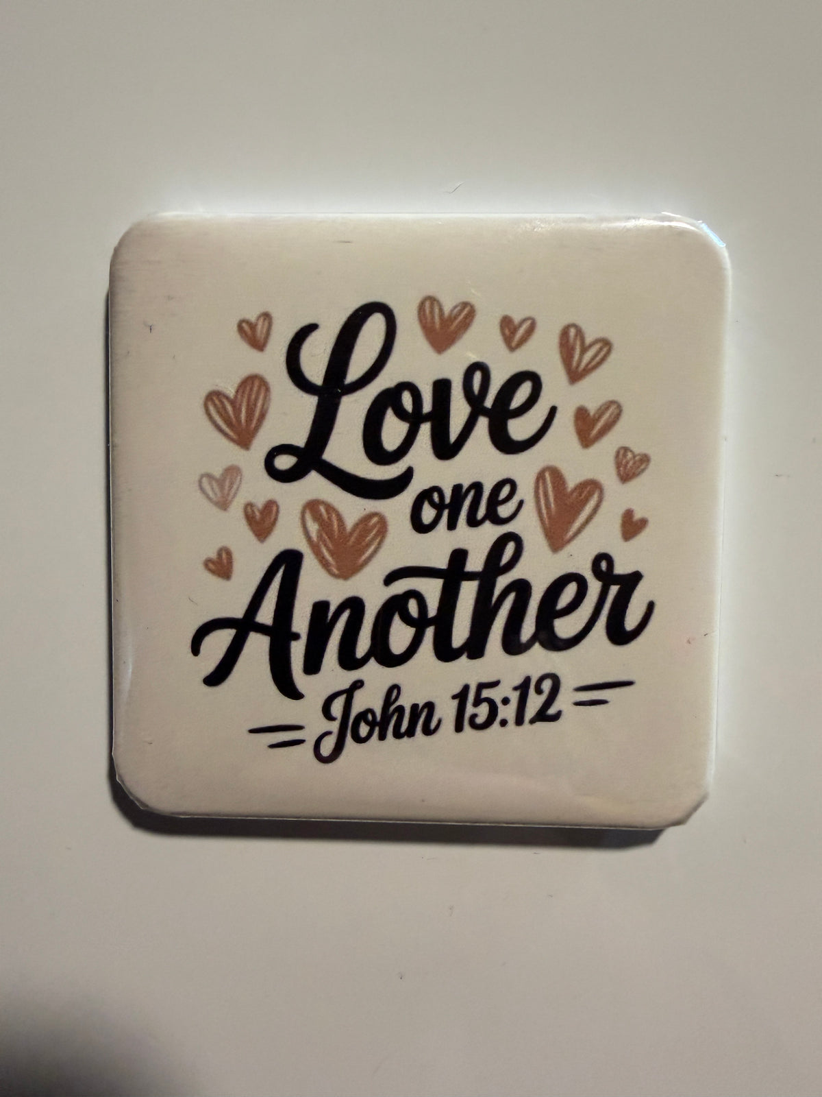 Love One Another John 15:12 Magnet